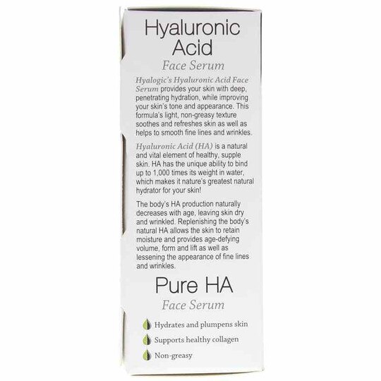 Pure Hyaluronic Acid Face Serum, HYG